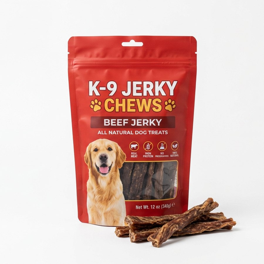 Petisco Bifinho de Carne 500g — produto disponível na loja Patas & Companhia