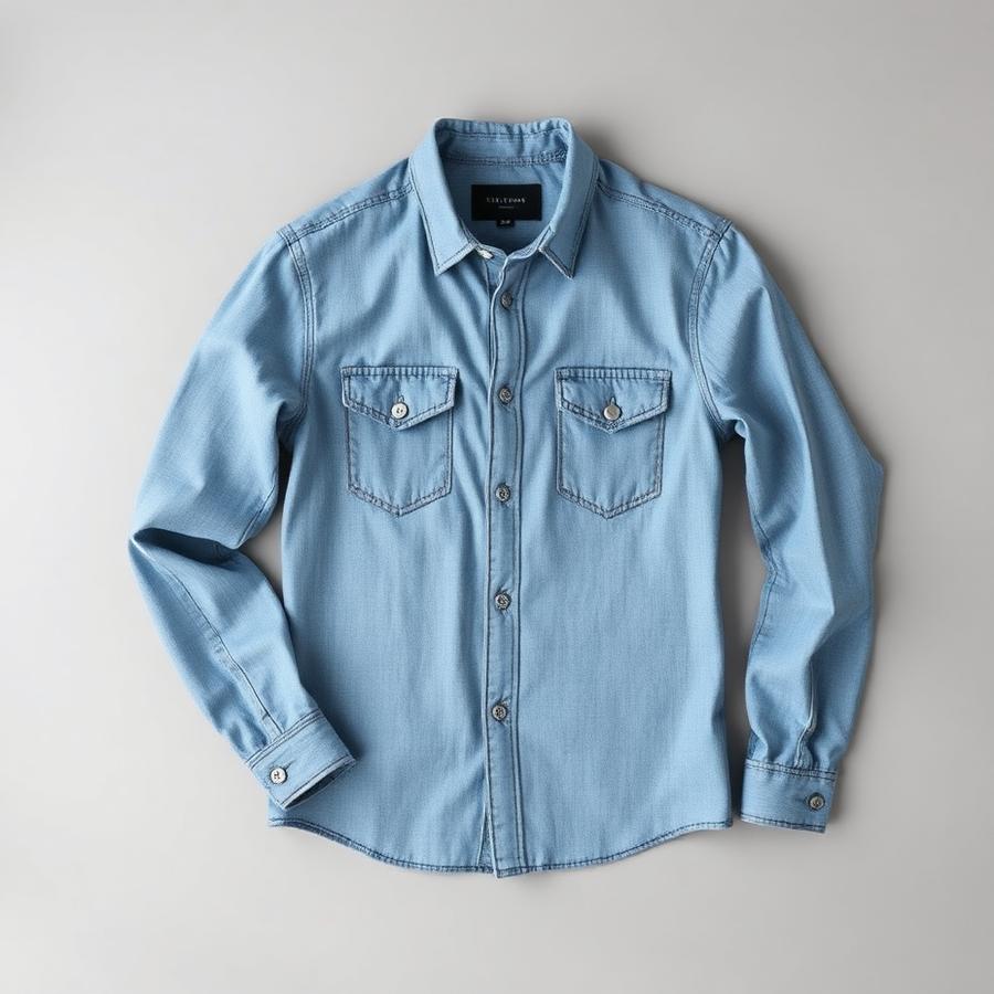 Camisa Jeans Masculina — produto disponível na loja Bravo Jeans