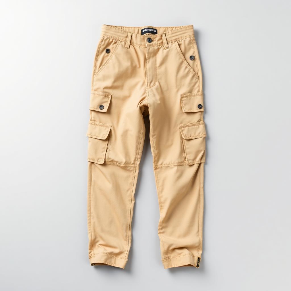 Calça Cargo Bege — produto disponível na loja Alma Urbana Moda