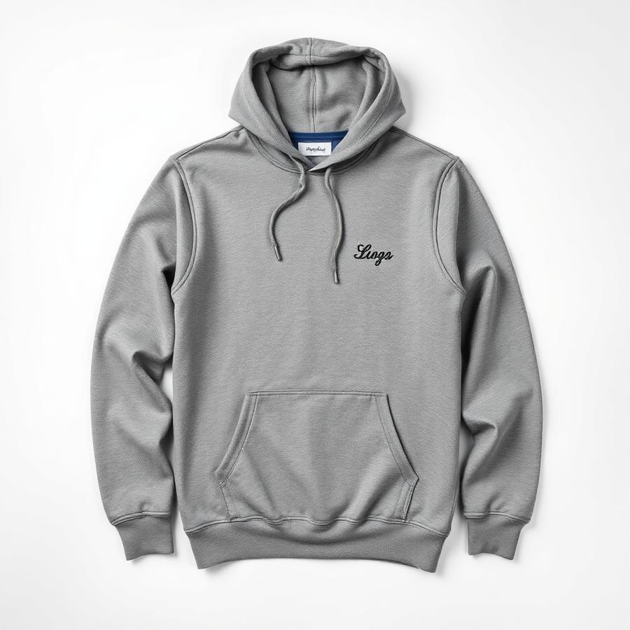 Moletom com Capuz Cinza — produto disponível na loja Bravo Jeans
