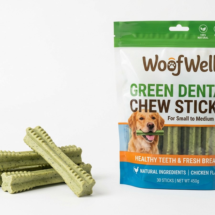 Petisco Dental Stick Menta 7 unidades — produto disponível na loja Patas & Companhia