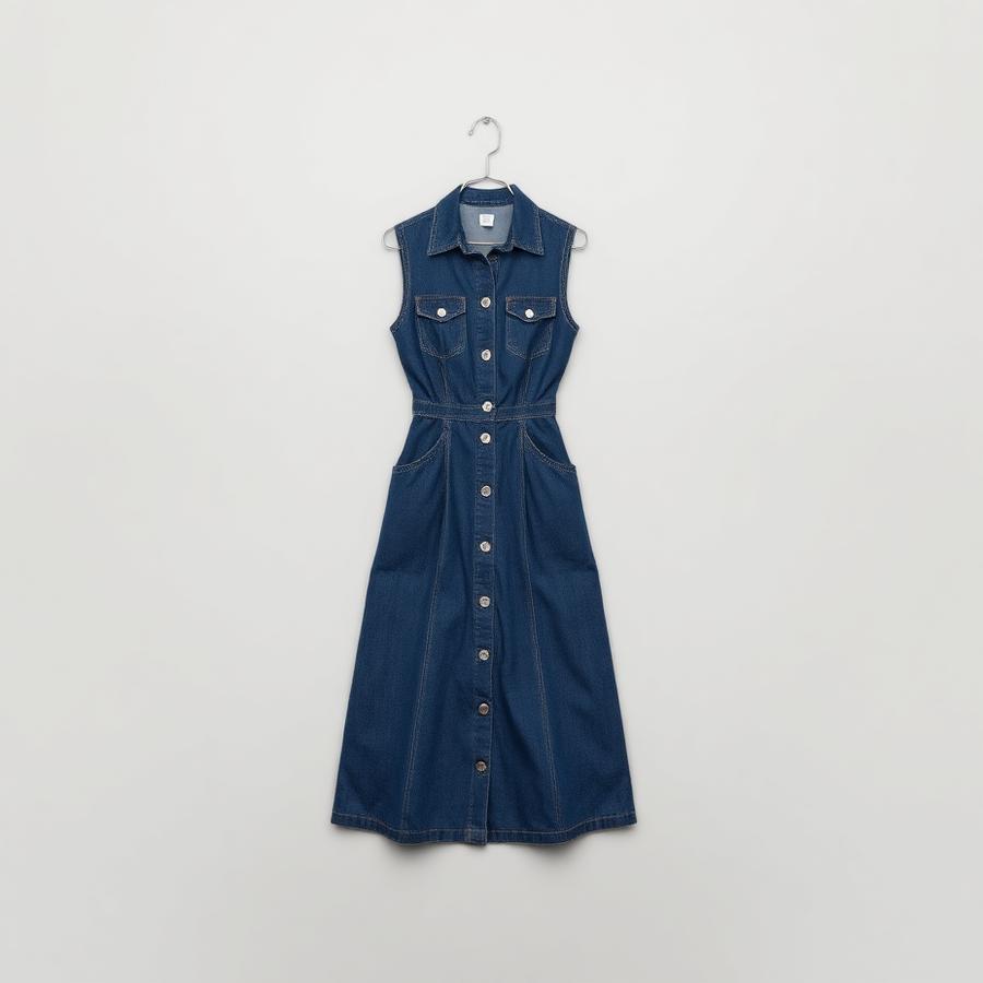 Vestido Jeans Midi — produto disponível na loja Bravo Jeans