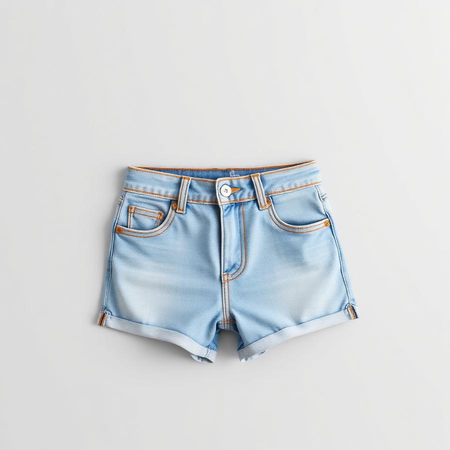 Short Jeans Feminino Cintura Alta — produto disponível na loja Bravo Jeans
