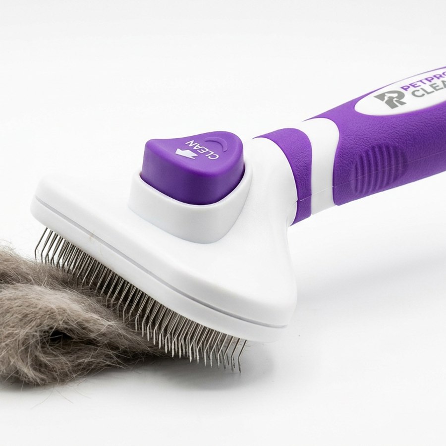 Escova Removedora de Pelos Autolimpante — produto disponível na loja Patas & Companhia