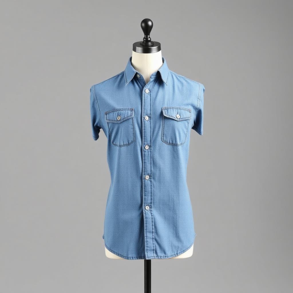 Camisa Jeans Clássica — produto disponível na loja Alma Urbana Moda