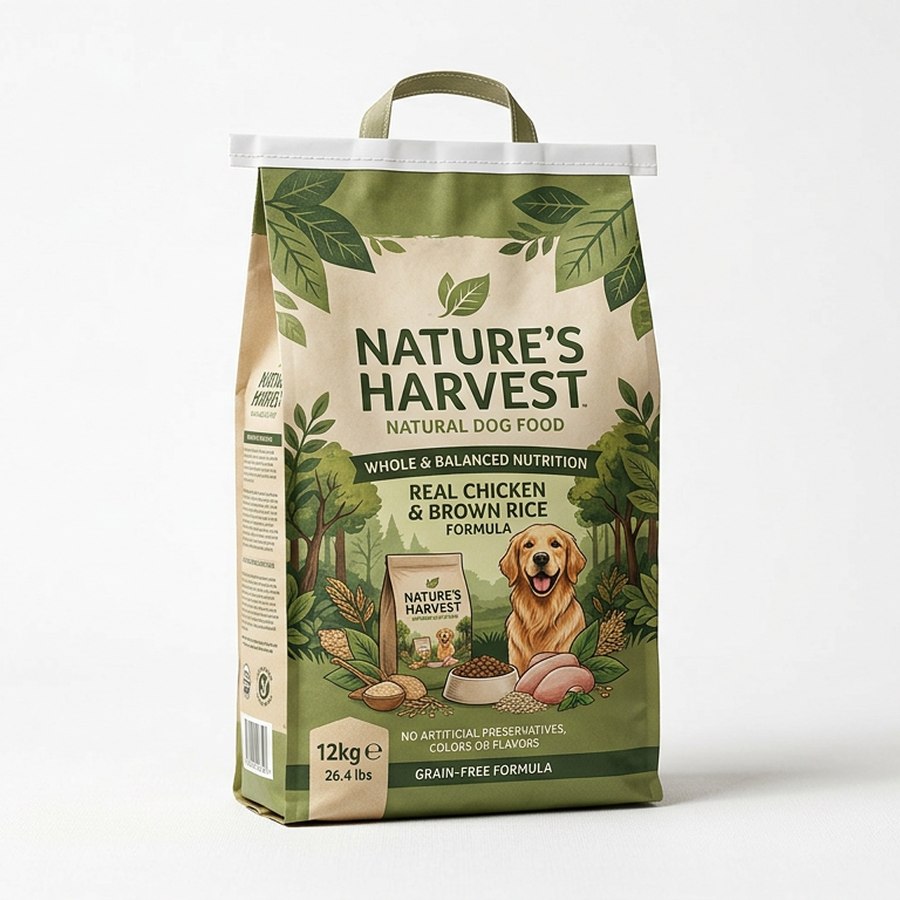 Ração Natural Cães Adultos 12kg — produto disponível na loja Patas & Companhia