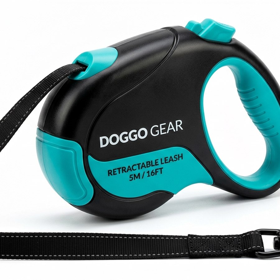 Guia Retrátil 5 Metros até 25kg — produto disponível na loja Patas & Companhia