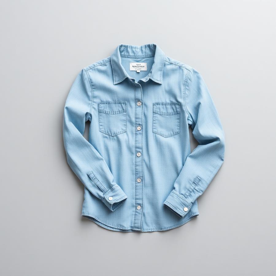Camisa Jeans Feminina Clara — produto disponível na loja Bravo Jeans